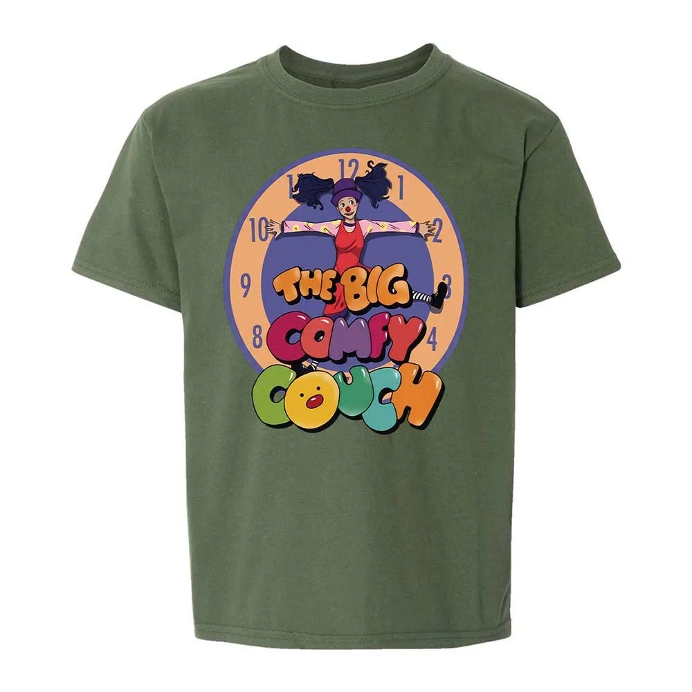 Kids T-Shirt - YP9U4ZDM - Military Green - 19