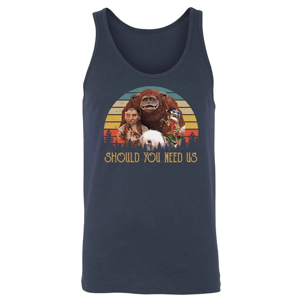 Unisex Jersey Tank - N8RK6QES - Navy - 2