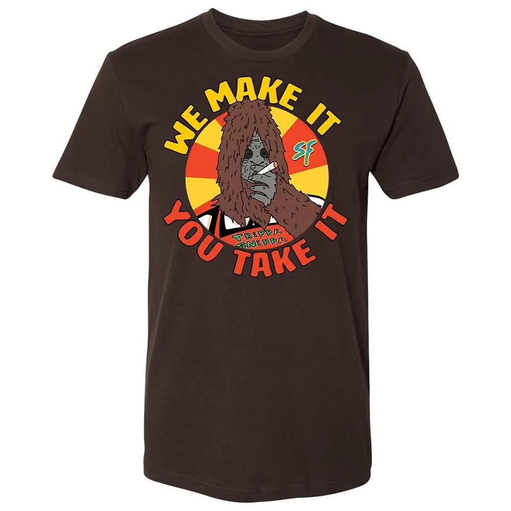Premium Unisex T-Shirt - 371PJ8W2 - Dark Chocolate - 18