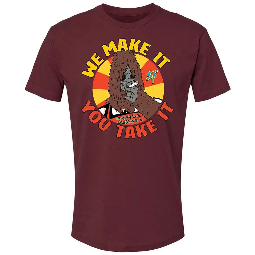 Premium Unisex T-Shirt - 371PJ8W2 - Maroon - 19