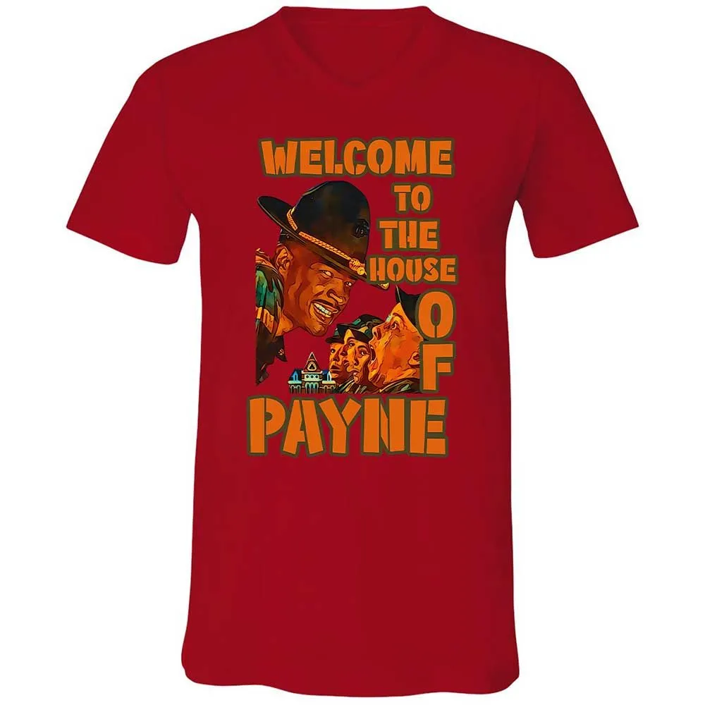 Unisex V-Neck T-Shirt - LNMYTHTS - Red - 6