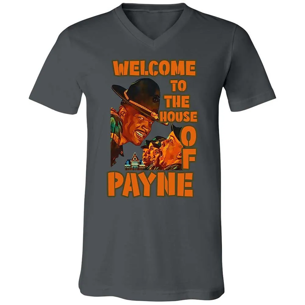 Unisex V-Neck T-Shirt - LNMYTHTS - Asphalt - 13