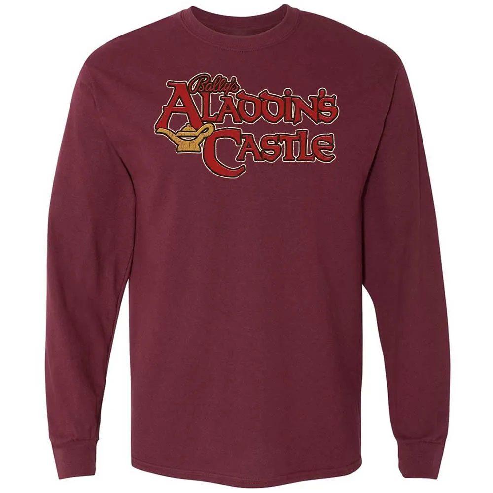 Long Sleeve T-Shirt - ZHVPVHNG - Maroon - 6