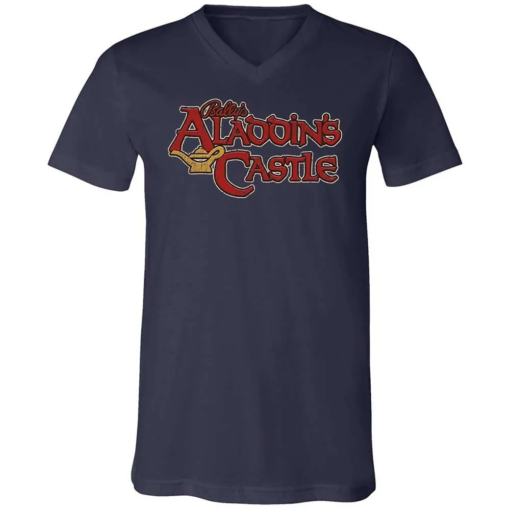 Unisex V-Neck T-Shirt - CSGHZG2A - Navy - 2