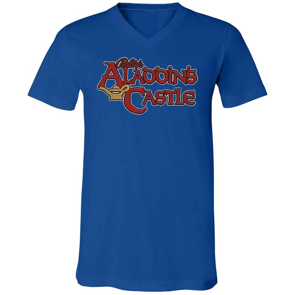 Unisex V-Neck T-Shirt - CSGHZG2A - True Royal - 4