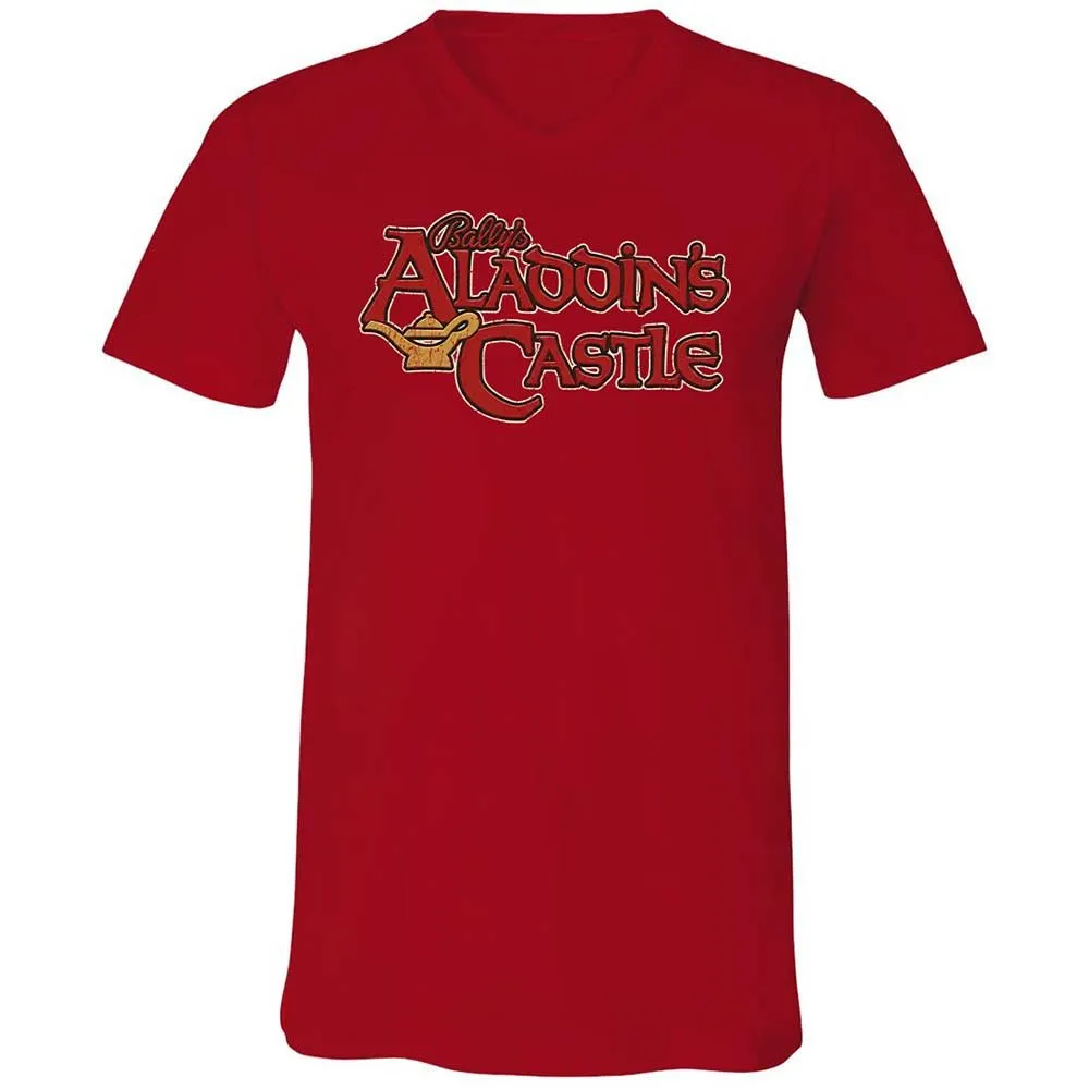 Unisex V-Neck T-Shirt - CSGHZG2A - Red - 6