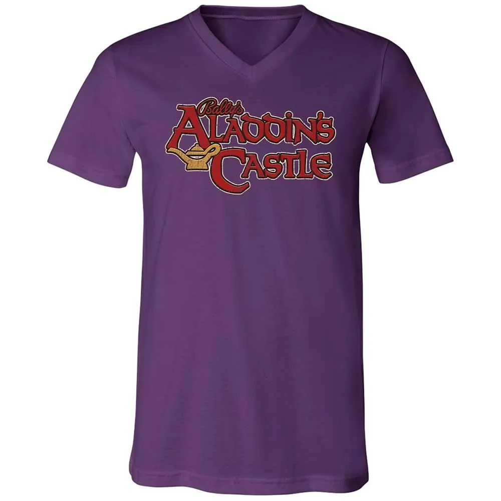 Unisex V-Neck T-Shirt - CSGHZG2A - Team Purple - 10