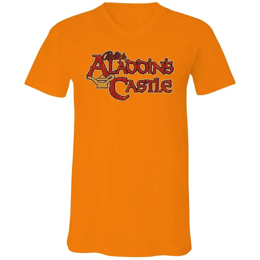 Unisex V-Neck T-Shirt - CSGHZG2A - Orange - 12