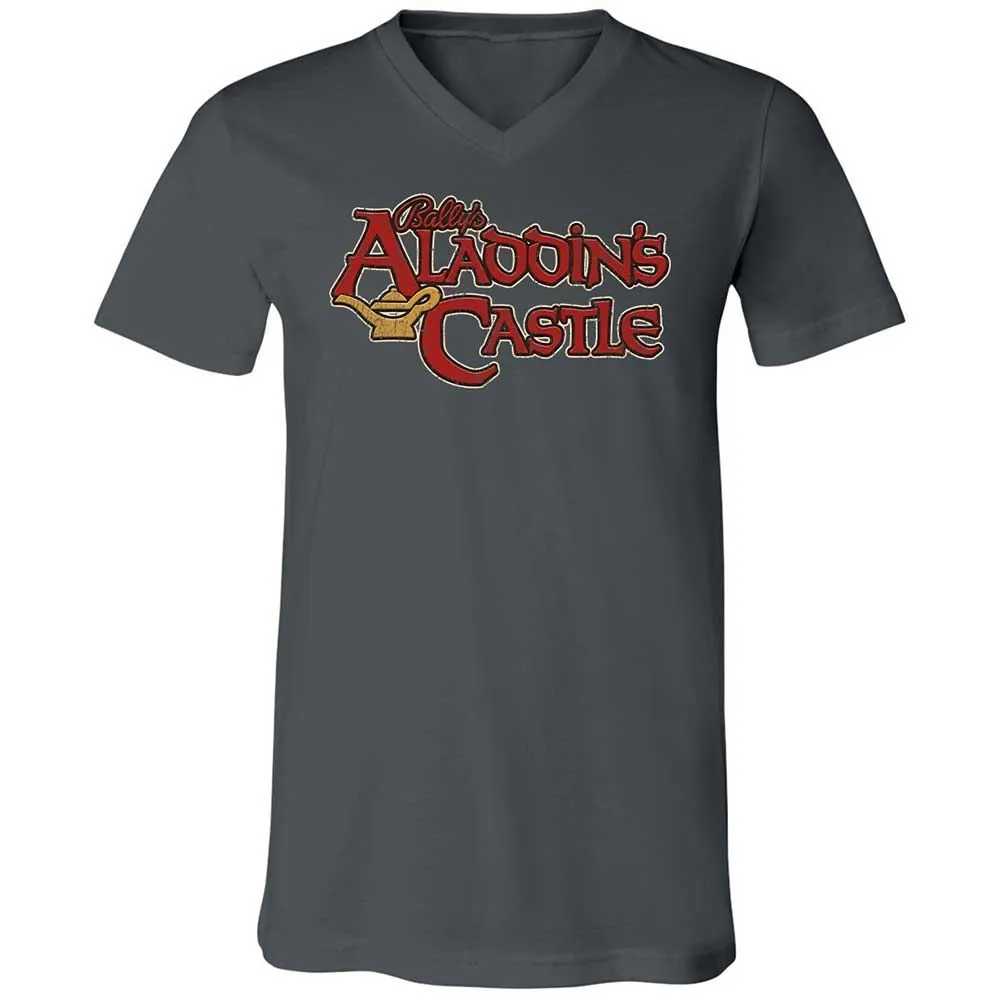 Unisex V-Neck T-Shirt - CSGHZG2A - Asphalt - 13