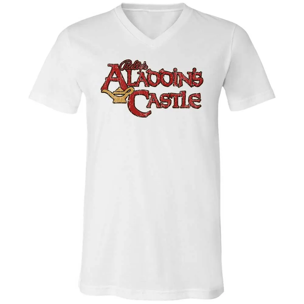 Unisex V-Neck T-Shirt - CSGHZG2A - White - 16