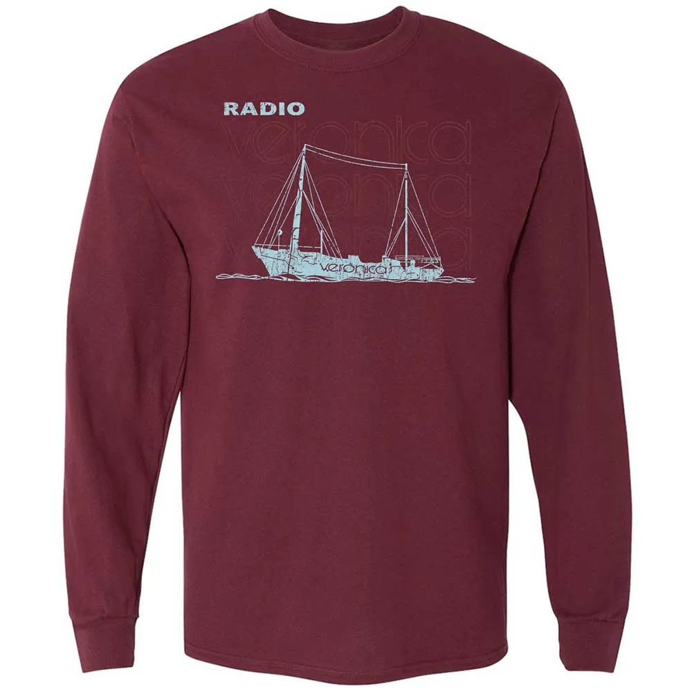 Long Sleeve T-Shirt - JP6CPEUJ - Maroon - 6