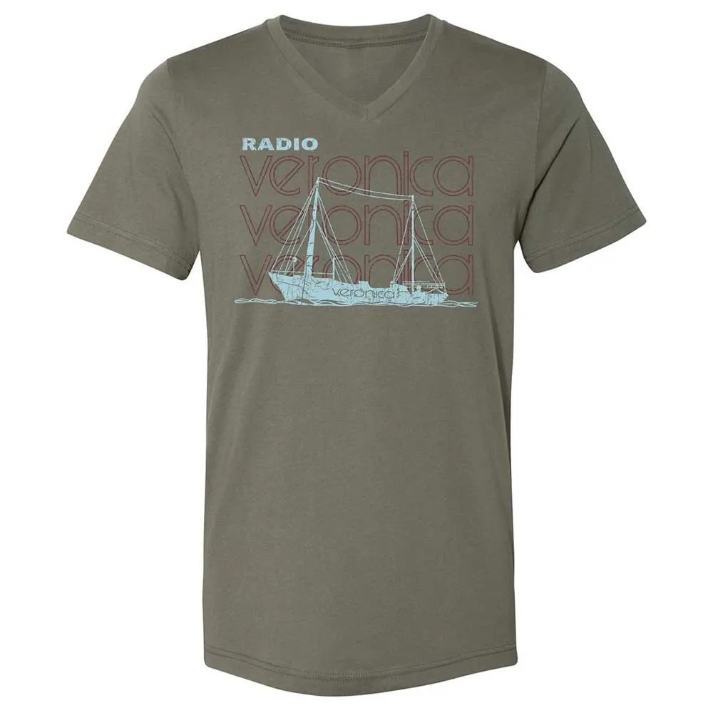 Unisex V-Neck T-Shirt - U833E2CL - Military Green - 11