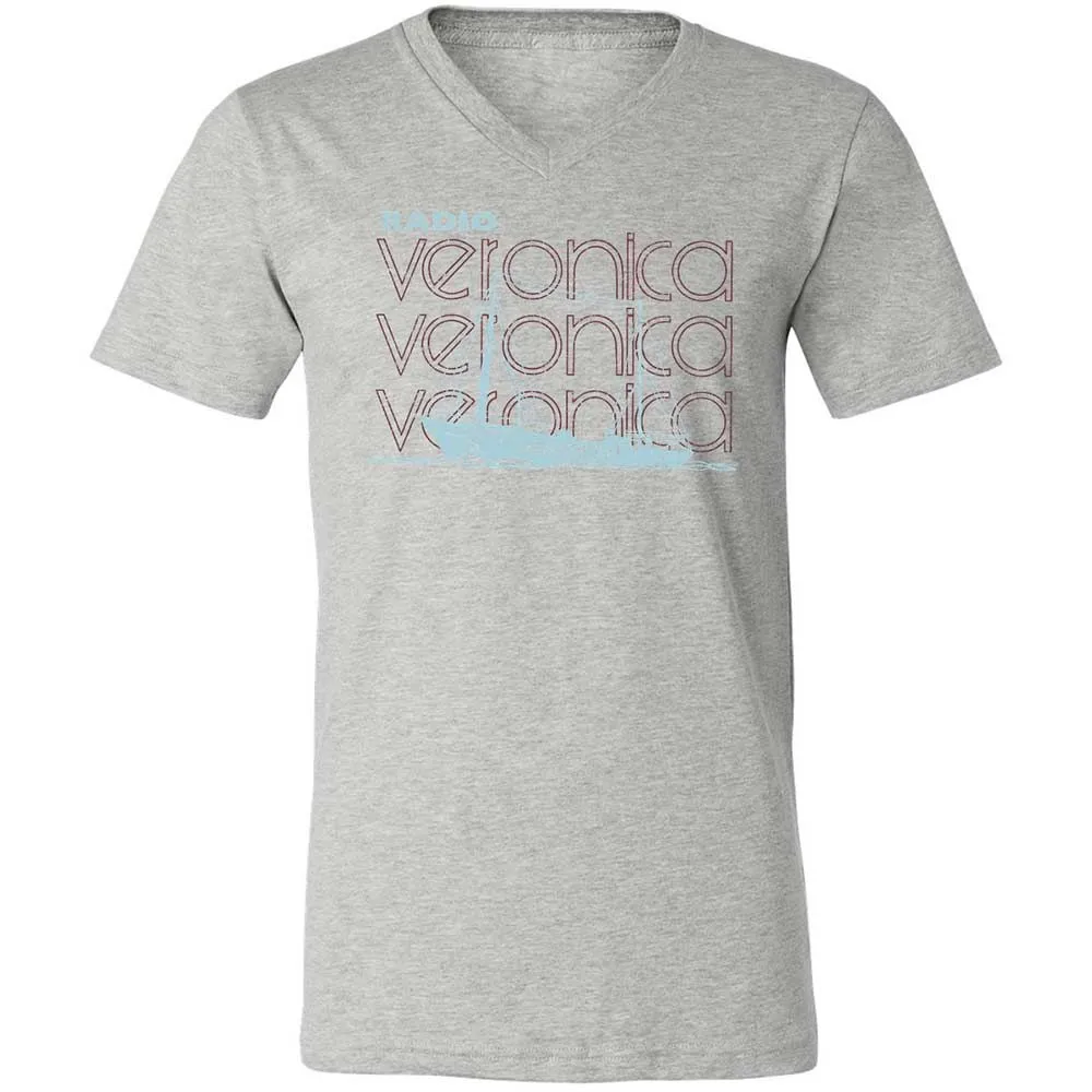 Unisex V-Neck T-Shirt - U833E2CL - Athletic Heather - 15