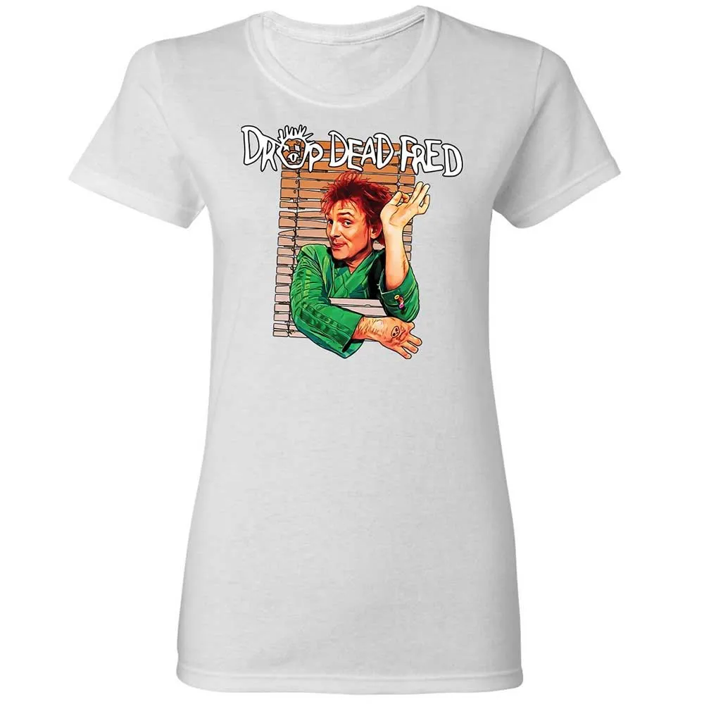Funny Man Drop Dead Fred - White - 15