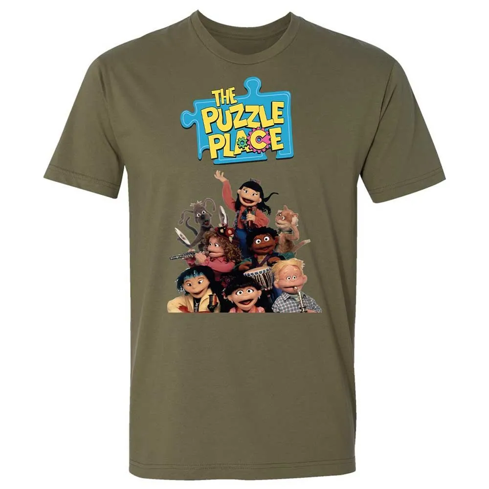 The Puzzle Place - Military Green - 12