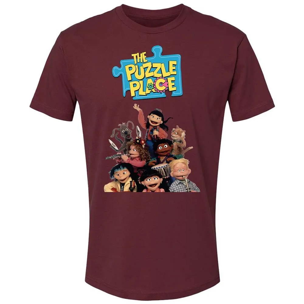 The Puzzle Place - Maroon - 19