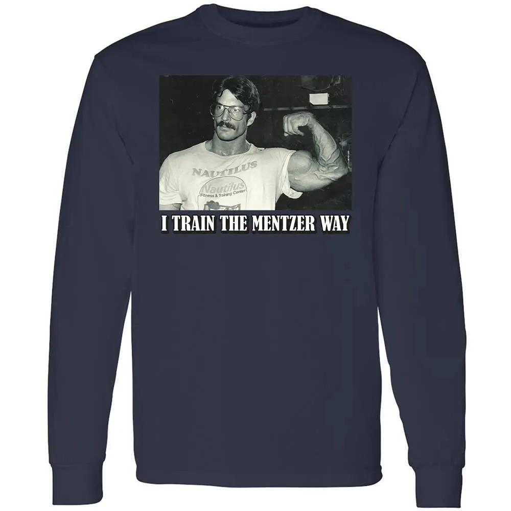 Long Sleeve T-Shirt - EARHATXX - Navy - 2