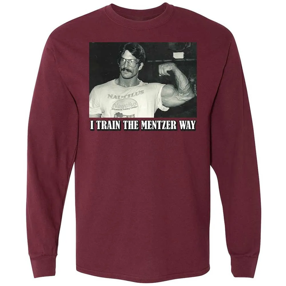 Long Sleeve T-Shirt - EARHATXX - Maroon - 6