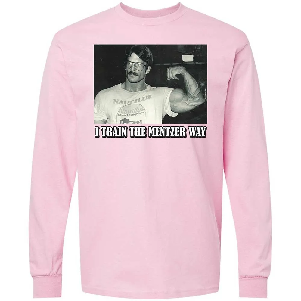 Long Sleeve T-Shirt - EARHATXX - Light Pink - 16