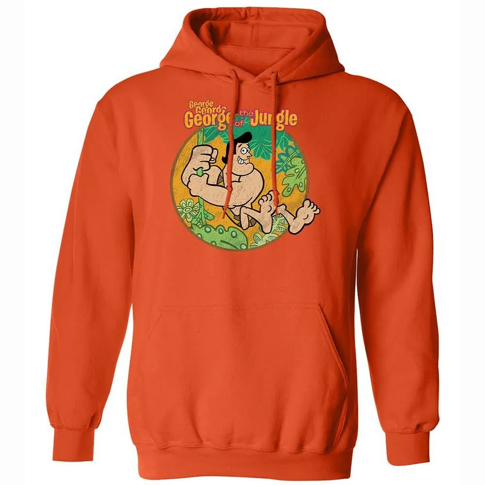 Classic Unisex Hoodie - KDHMF648 - Orange - 12