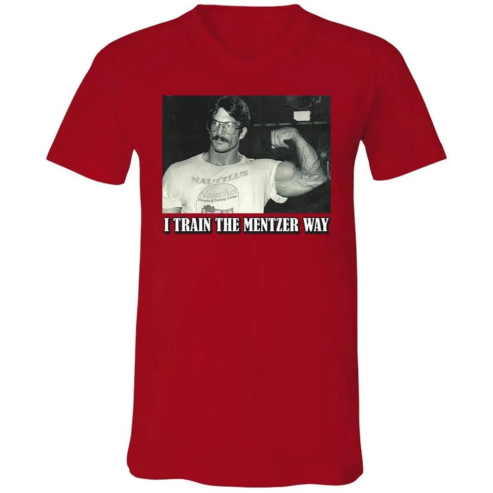 Unisex V-Neck T-Shirt - U28ZYD3U - Red - 6