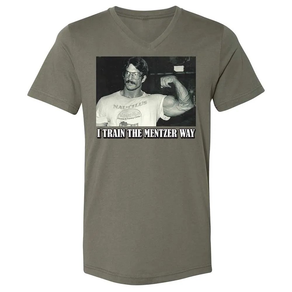 Unisex V-Neck T-Shirt - U28ZYD3U - Military Green - 11