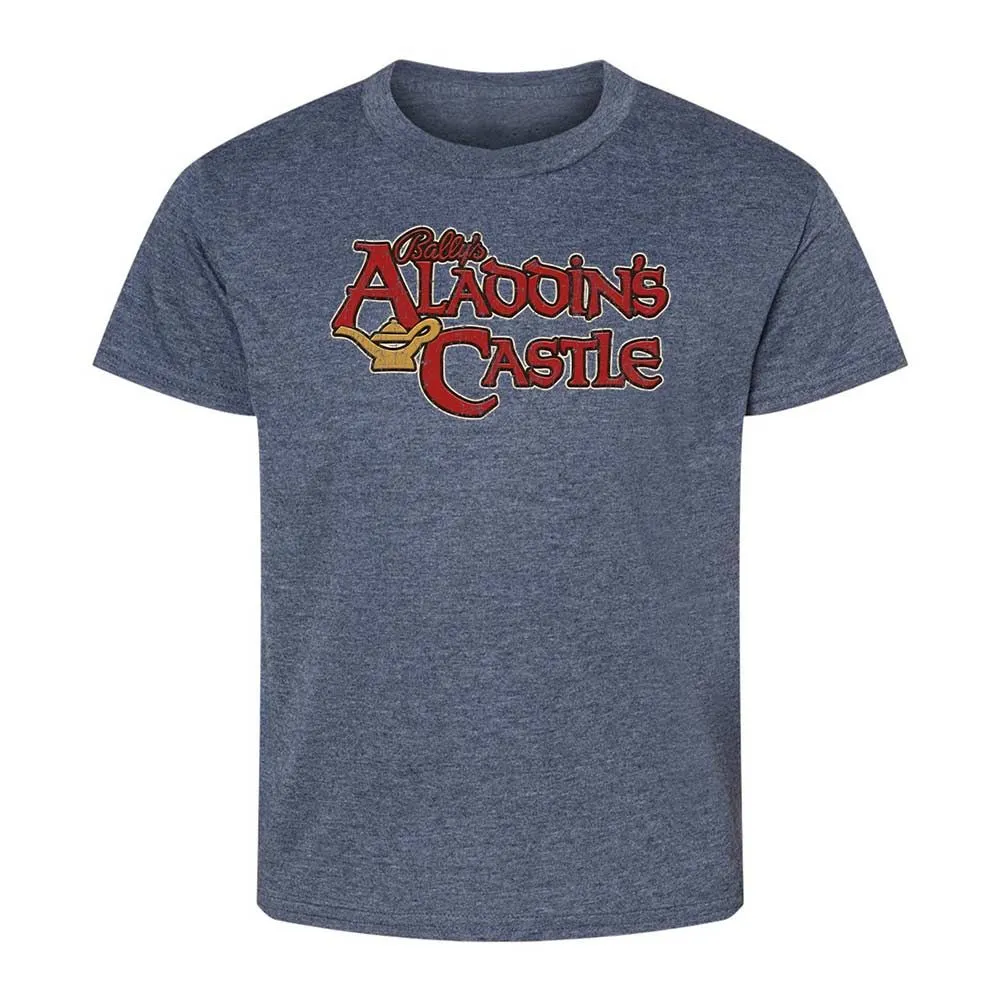 Kids T-Shirt - 76N1FQNQ - Heather Navy - 9