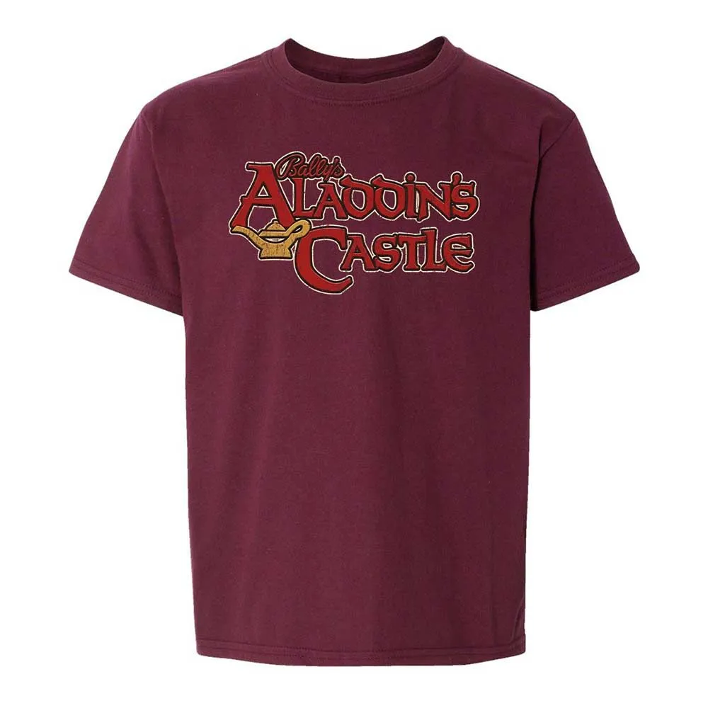 Kids T-Shirt - 76N1FQNQ - Maroon - 14
