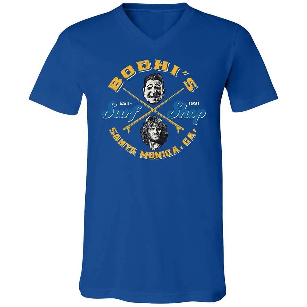Unisex V-Neck T-Shirt - E9SJ7GZC - True Royal - 4