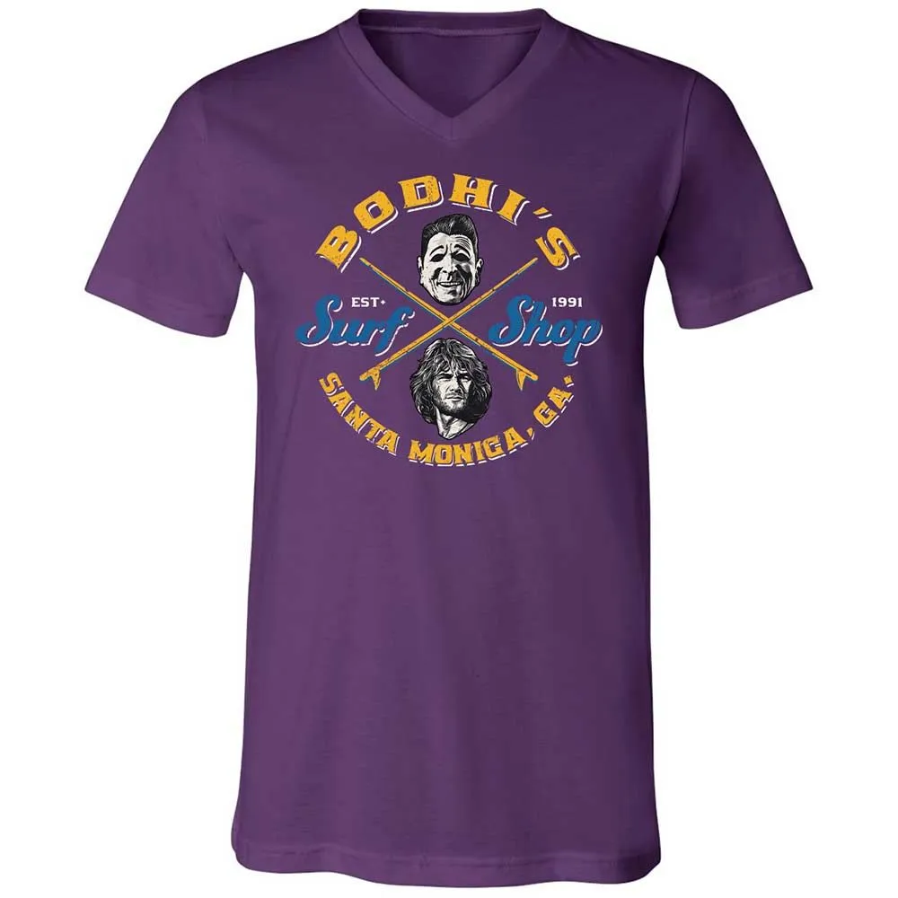 Unisex V-Neck T-Shirt - E9SJ7GZC - Team Purple - 10
