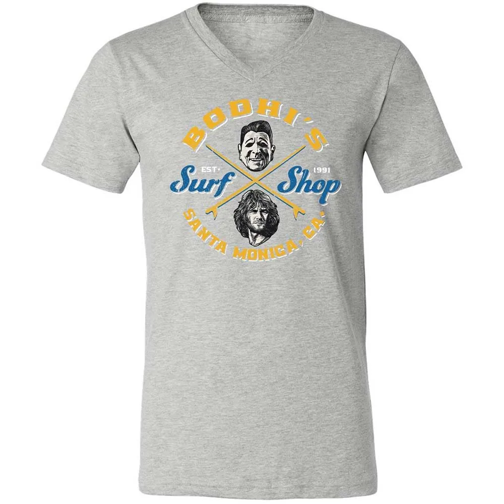 Unisex V-Neck T-Shirt - E9SJ7GZC - Athletic Heather - 15