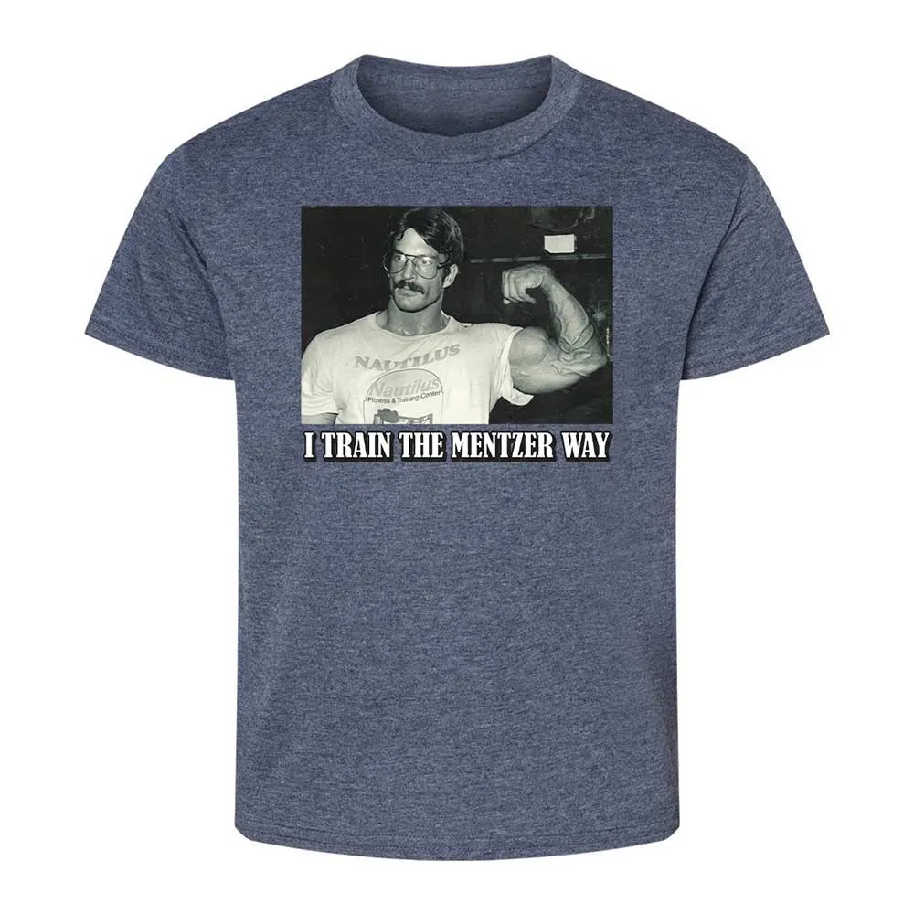 Kids T-Shirt - UWHY2QG5 - Heather Navy - 9