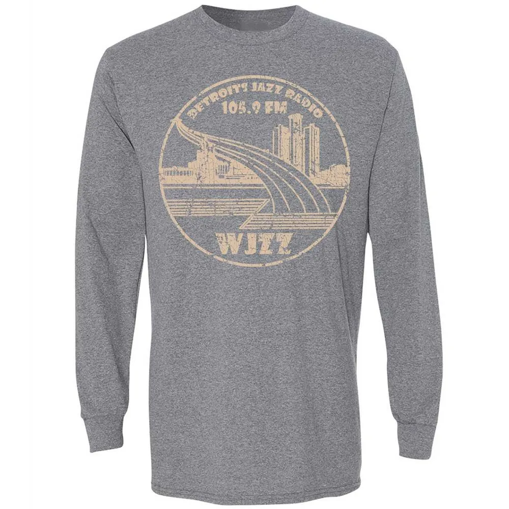 Long Sleeve T-Shirt - ZJ4C6XZJ - Graphite Heather - 8