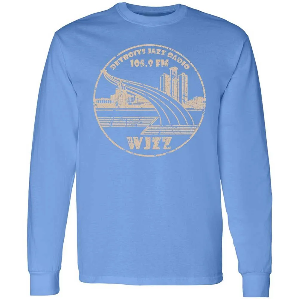 Long Sleeve T-Shirt - ZJ4C6XZJ - Carolina Blue - 15