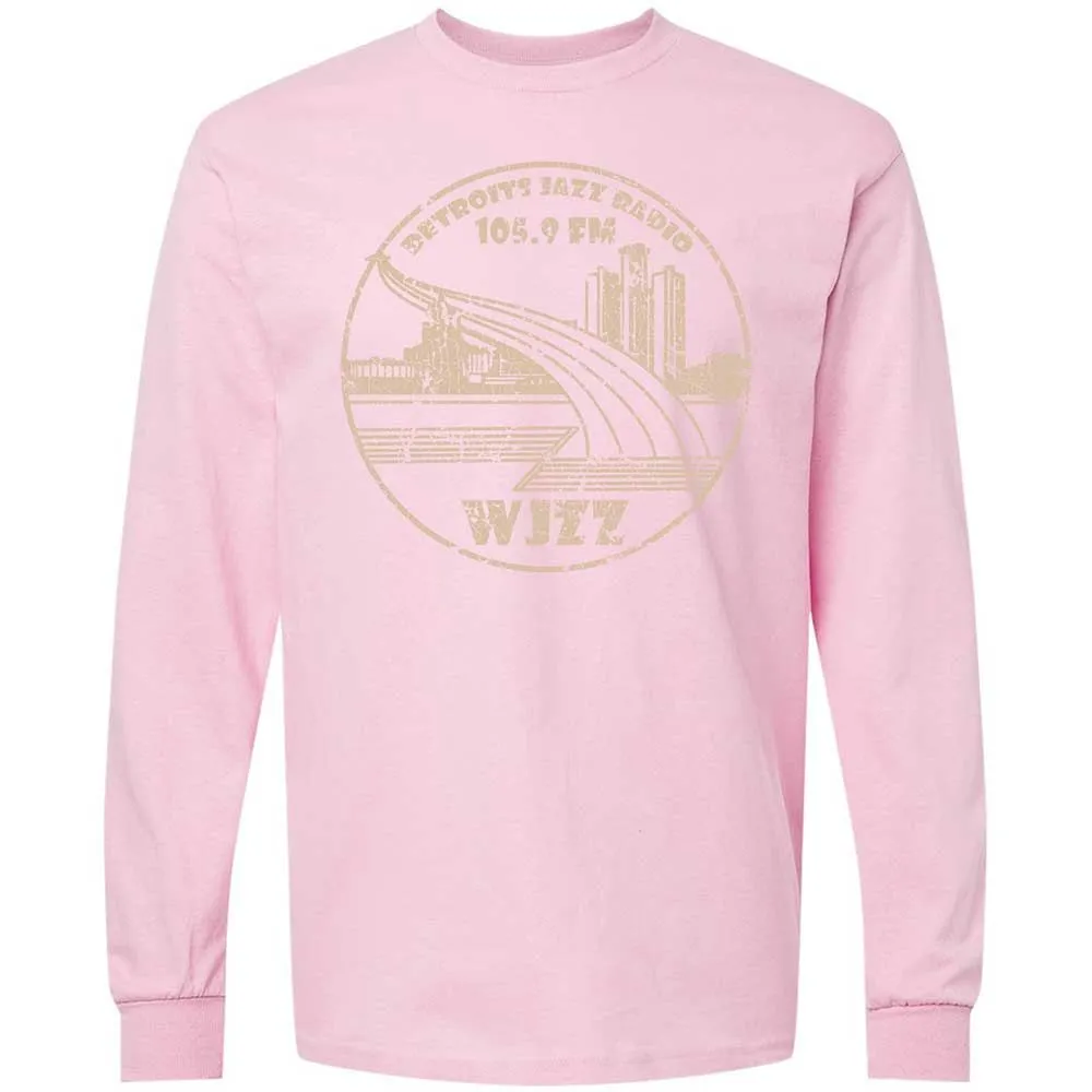 Long Sleeve T-Shirt - ZJ4C6XZJ - Light Pink - 16