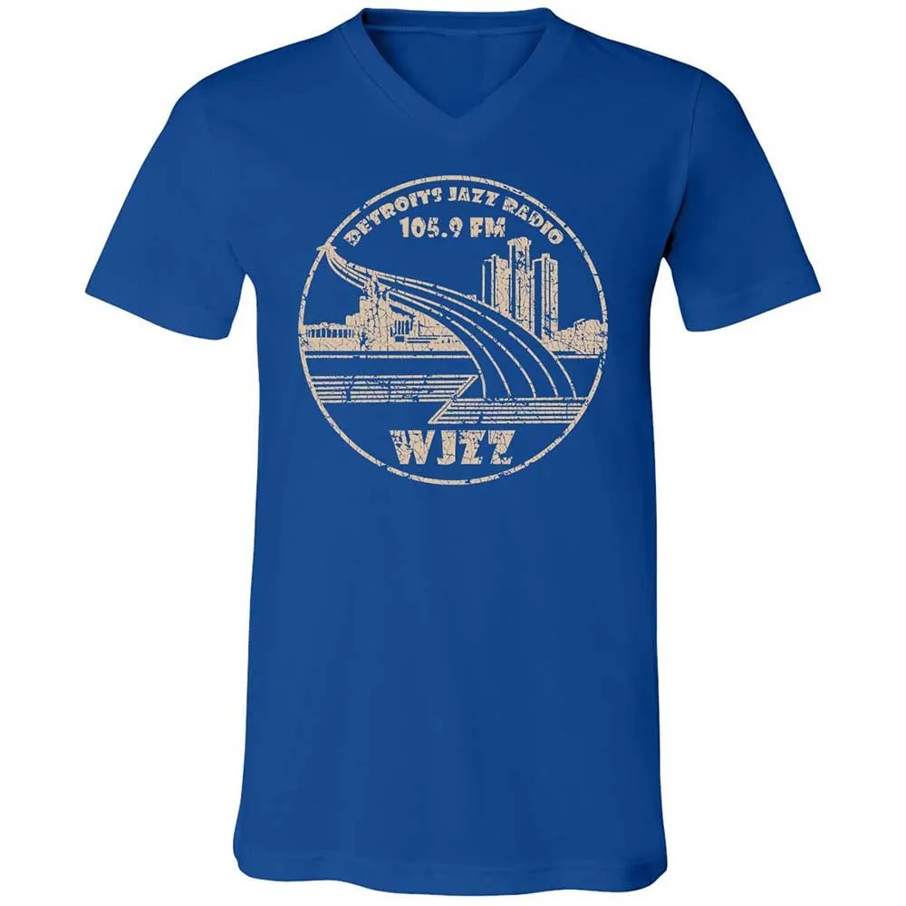 Unisex V-Neck T-Shirt - 7NWAS2FT - True Royal - 4