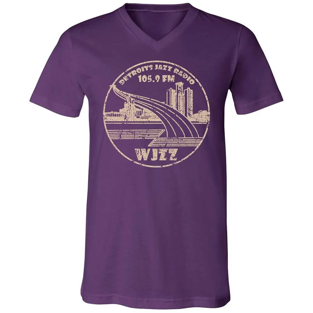 Unisex V-Neck T-Shirt - 7NWAS2FT - Team Purple - 10