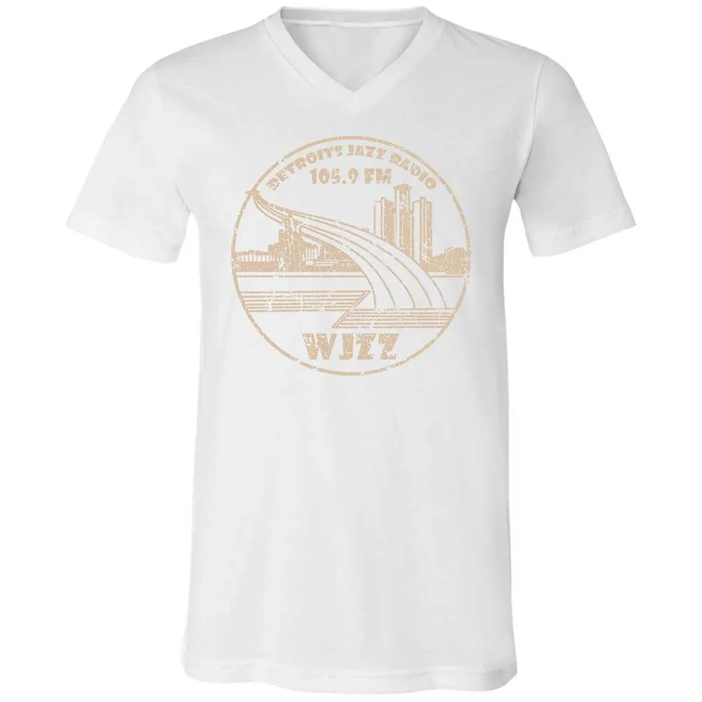 Unisex V-Neck T-Shirt - 7NWAS2FT - White - 16