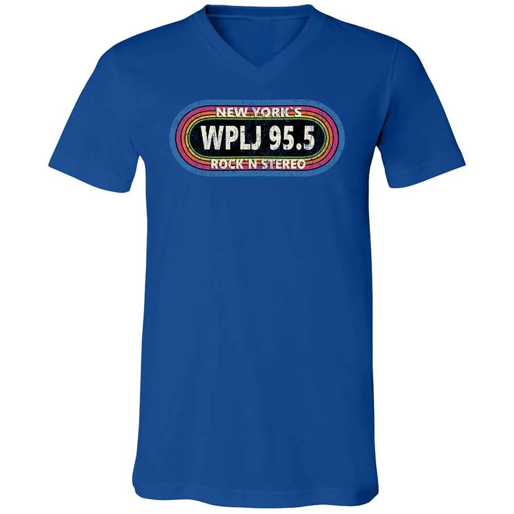 Unisex V-Neck T-Shirt - XNZBBGN7 - True Royal - 4