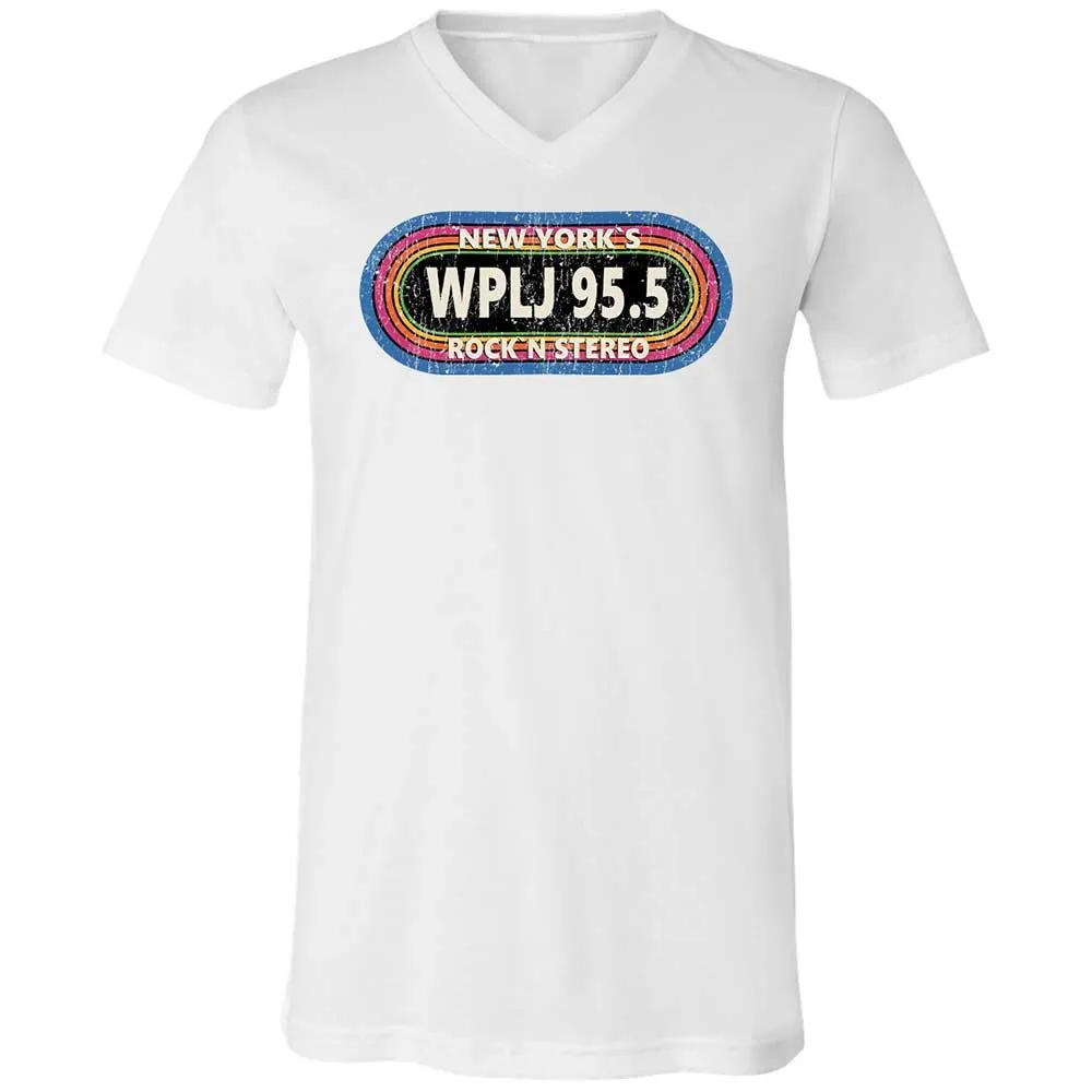 Unisex V-Neck T-Shirt - XNZBBGN7 - White - 16