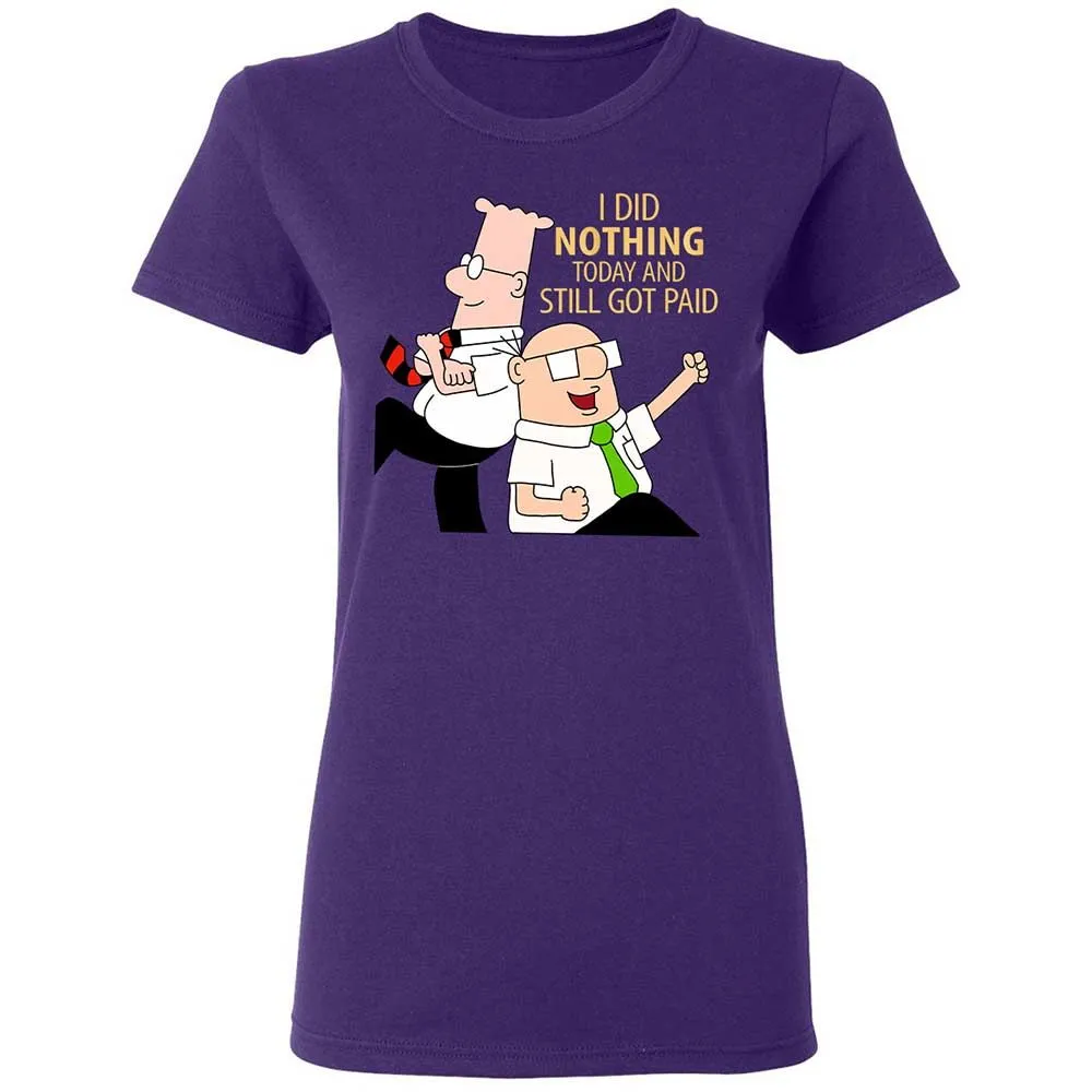 I Did Nothing and Still Got Paid - Purple - 10