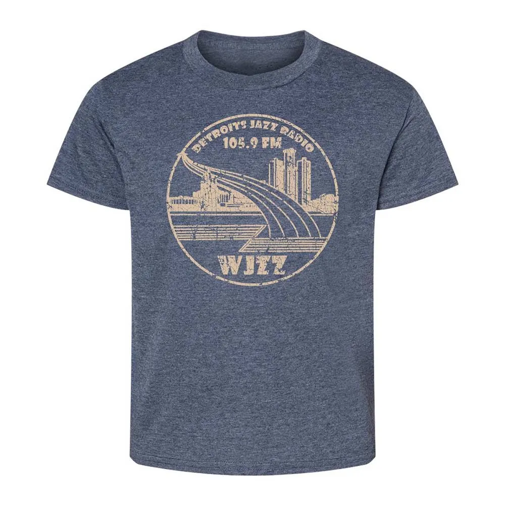 Kids T-Shirt - VXDF5PMG - Heather Navy - 9