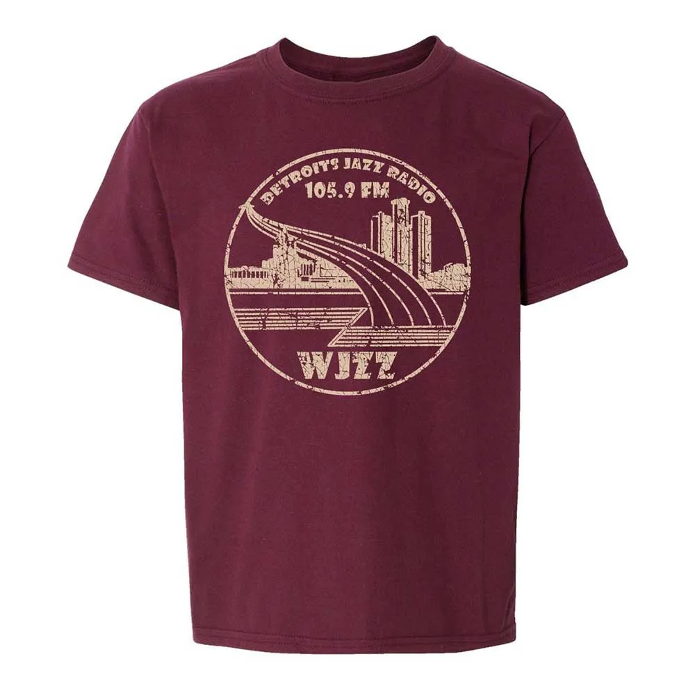 Kids T-Shirt - VXDF5PMG - Maroon - 14