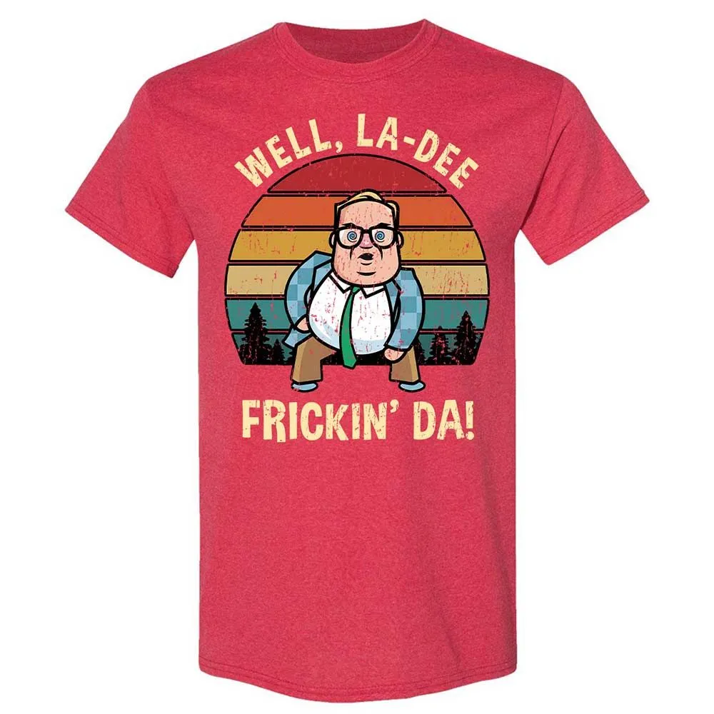 La-Dee-Frickin-Da - Heather Red - 11