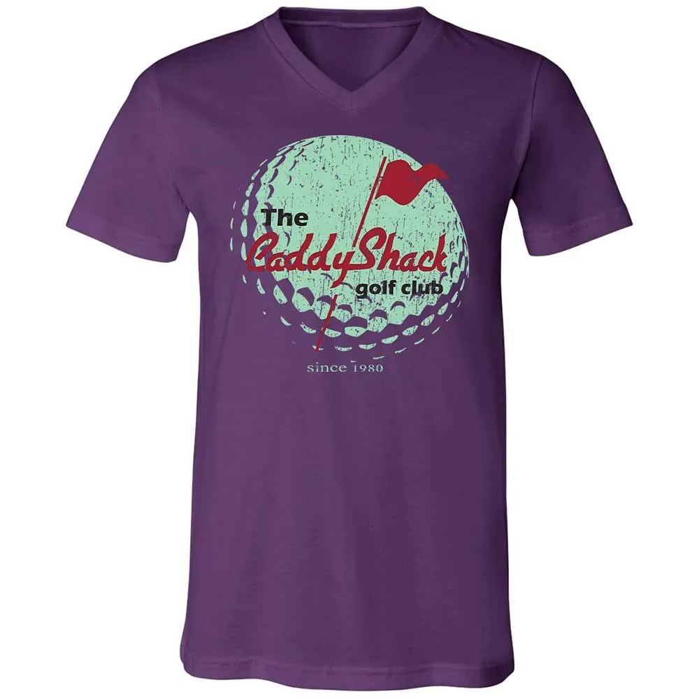 Unisex V-Neck T-Shirt - 4C7SKN67 - Team Purple - 10