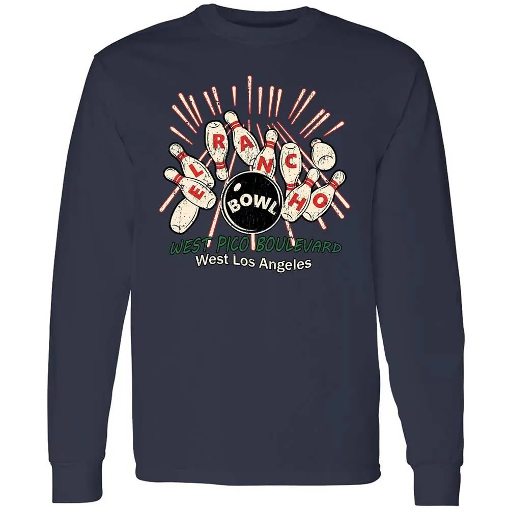 Long Sleeve T-Shirt - YR322WZV - Navy - 2