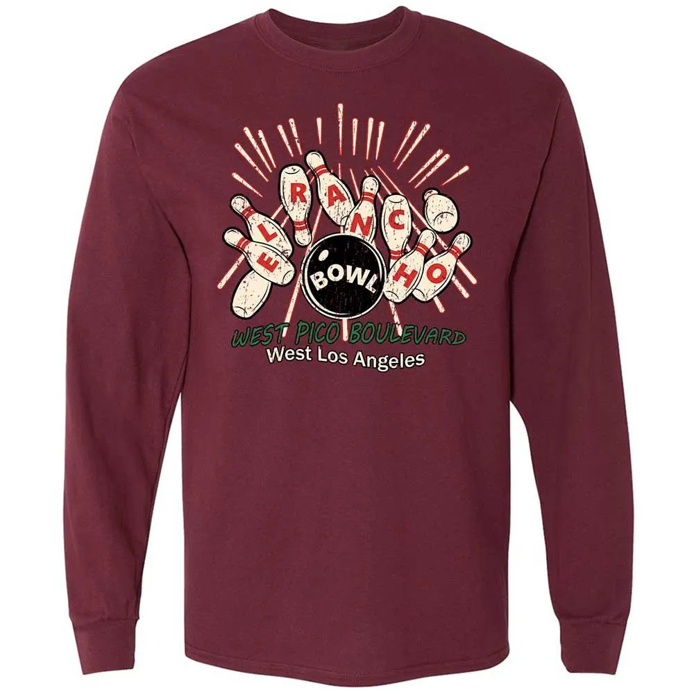 Long Sleeve T-Shirt - YR322WZV - Maroon - 6
