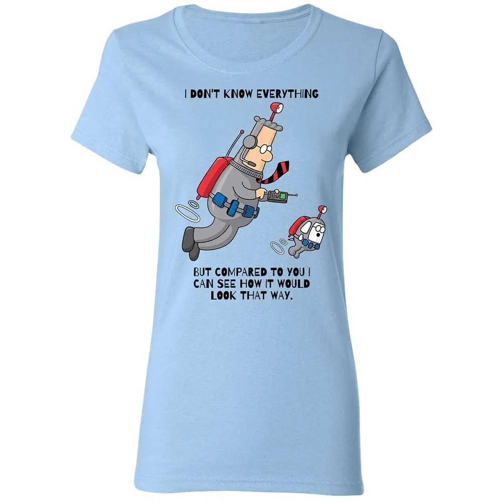 I don't know everything - Light Blue - 6