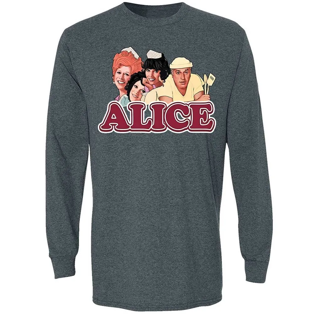 Long Sleeve T-Shirt - 7D5FVNQW - Dark Heather - 5