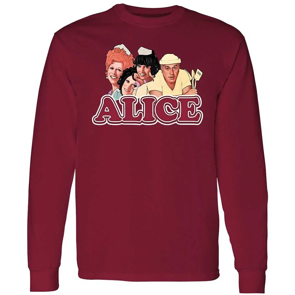 Long Sleeve T-Shirt - 7D5FVNQW - Cardinal Red - 7